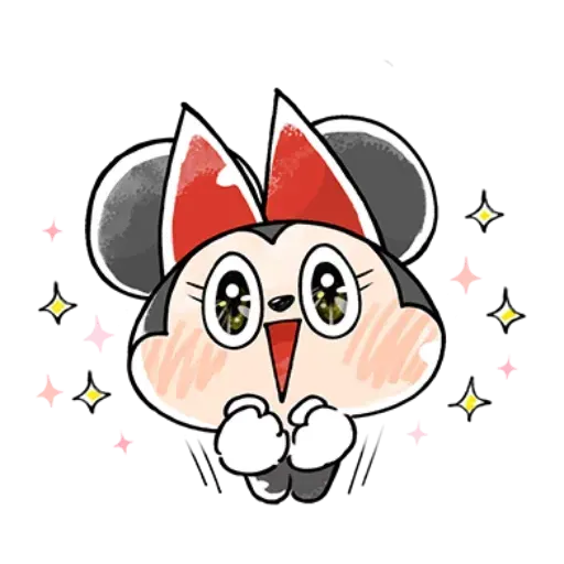 Mickey friends - Meong - Sticker 12