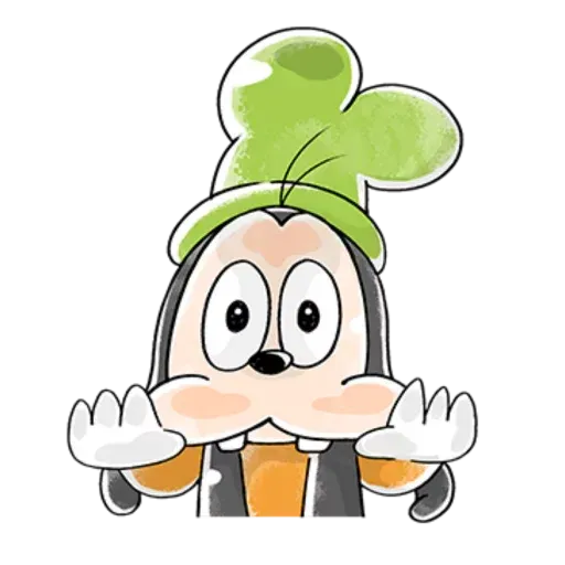 Mickey friends - Meong - Sticker 23