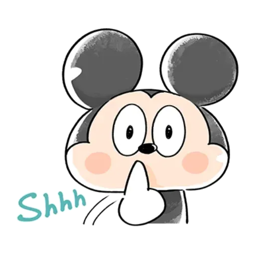Mickey friends - Meong - Sticker 9
