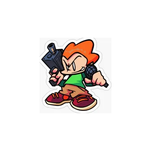 BF FNF stickers for WhatsApp in Spanish #3 - Sticker 13