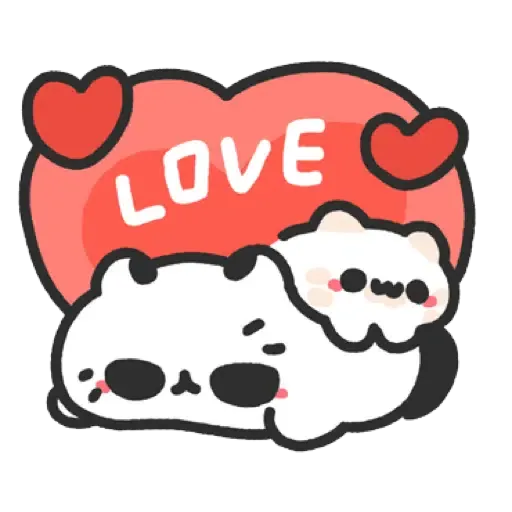 壞喵與毛喵.最愛最愛你了2 (2) - Sticker 9
