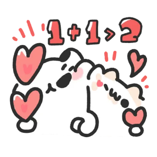 壞喵與毛喵.最愛最愛你了2 (2) - Sticker 15