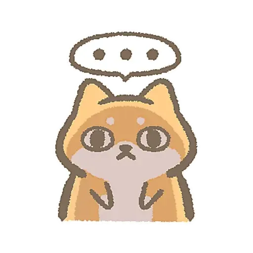 Calico Cat & Shiba Dog - Sticker 20