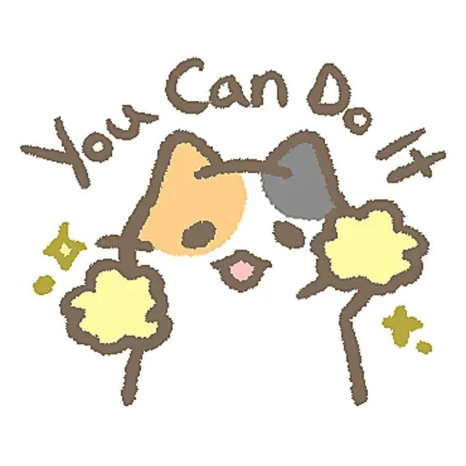Calico Cat & Shiba Dog - Sticker 24