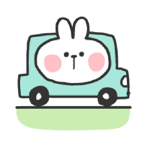 Rabbit Doodle 01 - Sticker 25