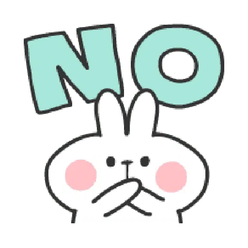 Rabbit Doodle 01 - Sticker 18