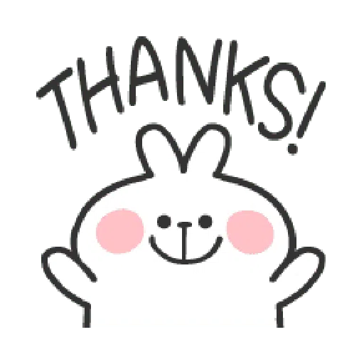 Rabbit Doodle 01 - Sticker 19