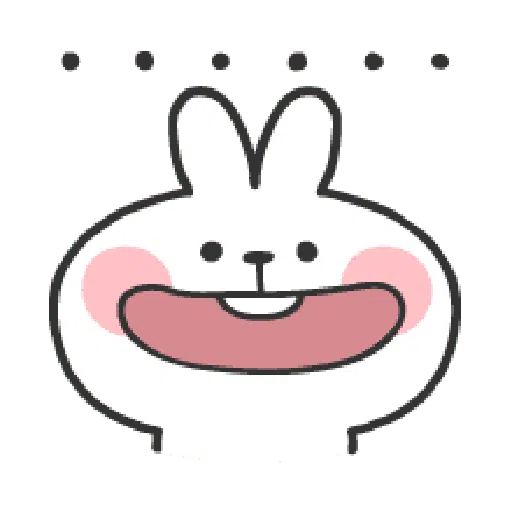 Rabbit Doodle 01 - Sticker 15