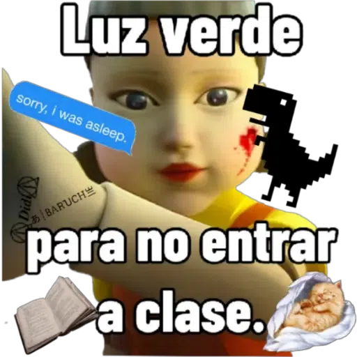 Luz Verde - Squid Game - Sticker 26