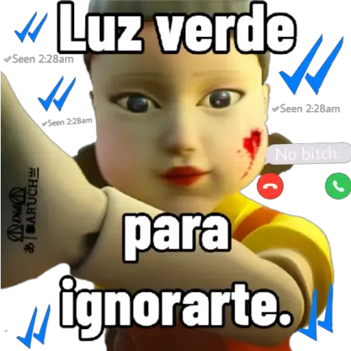 Luz Verde - Squid Game - Sticker 21
