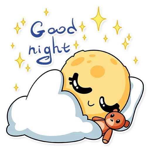 good Night - Sticker 20
