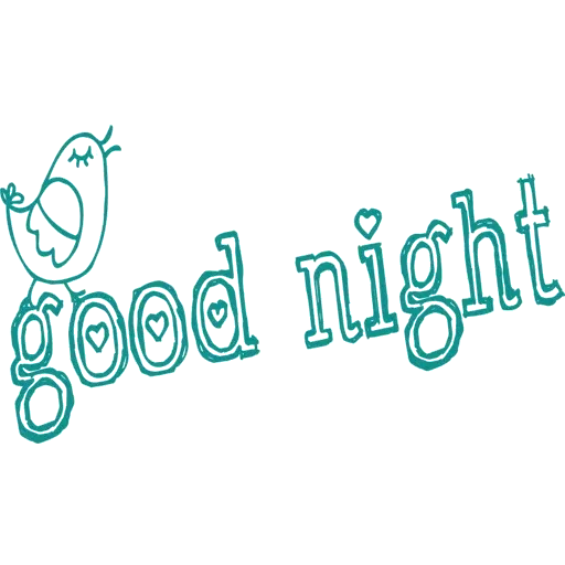 good Night - Sticker 14