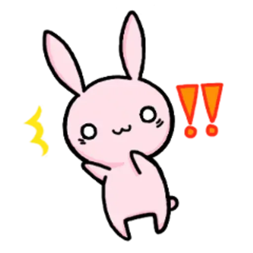 Rabbit pink - Sticker 21