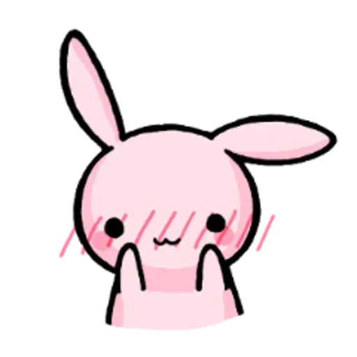 Rabbit pink - Sticker 17