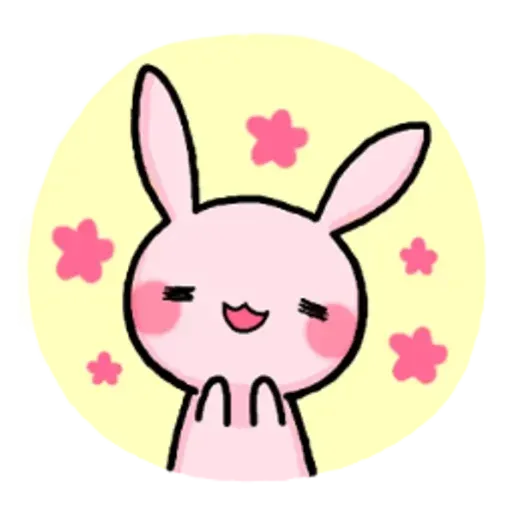 Rabbit pink - Sticker 9