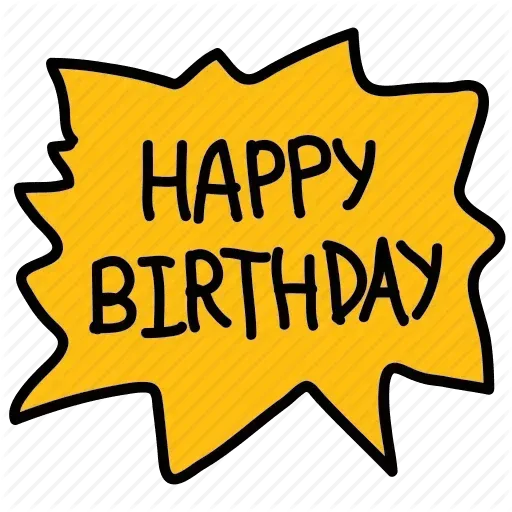 Happy Birthday - Sticker 29