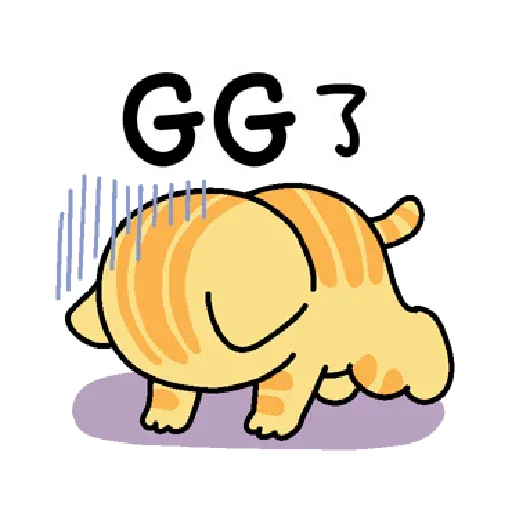 柑柑貓 香港潮語 - Sticker 10