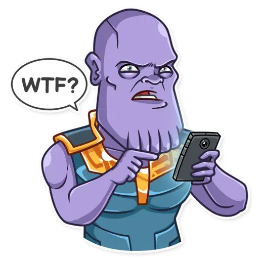 Thanos - Sticker 9