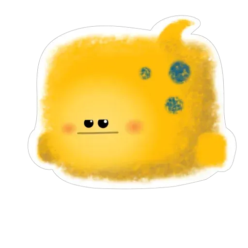 yellow like Cube - Sticker 12