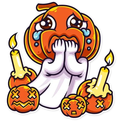Halloween Ghost - Sticker 10