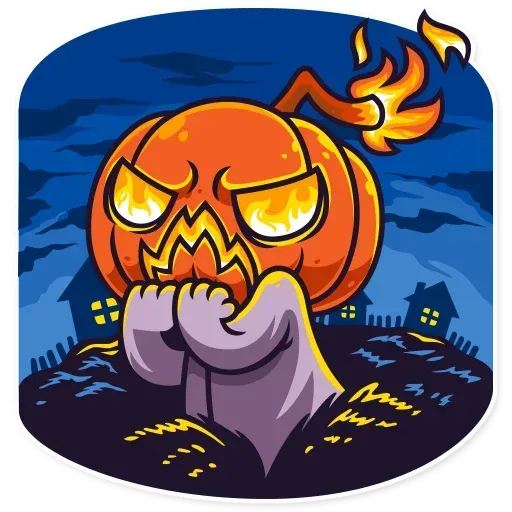 Halloween Ghost - Sticker 21