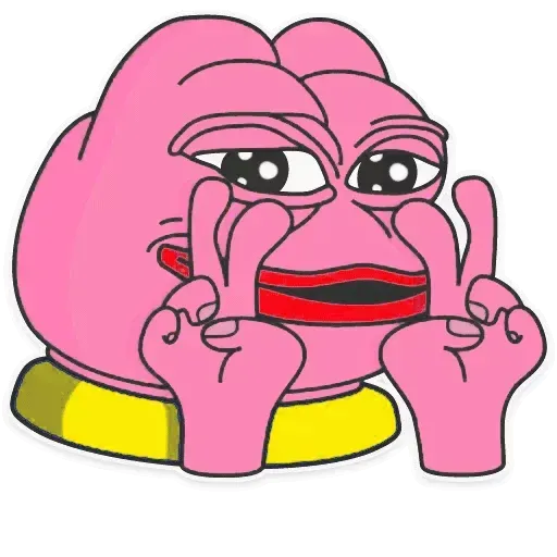 Pink Pepe 3 - Sticker 13