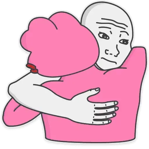 Pink Pepe 3 - Sticker 24