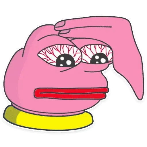 Pink Pepe 3 - Sticker 18