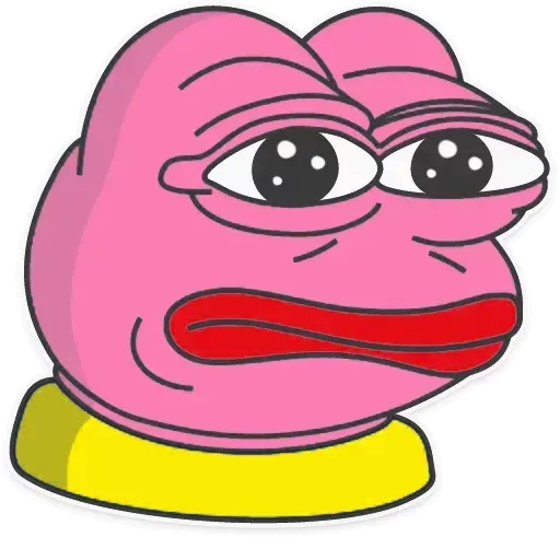 Pink Pepe 3 - Sticker 23