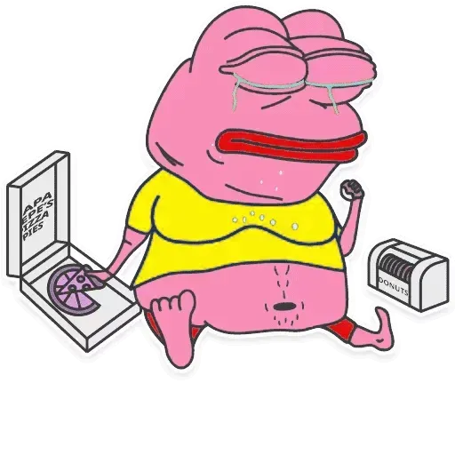 Pink Pepe 3 - Sticker 22
