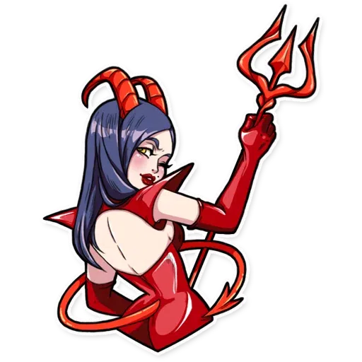 Miss Devil - Sticker 9