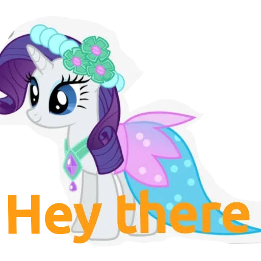Rarity the stylist and trendy pony and equestria girl  - Sticker 24