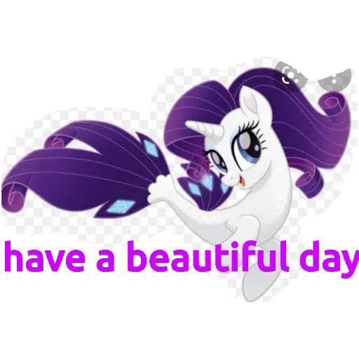 Rarity the stylist and trendy pony and equestria girl  - Sticker 25