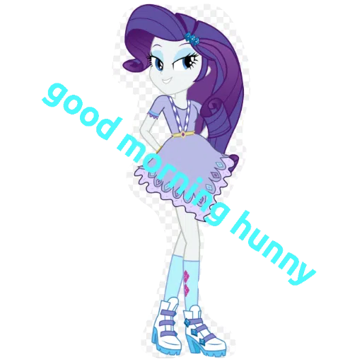 Rarity the stylist and trendy pony and equestria girl  - Sticker 15