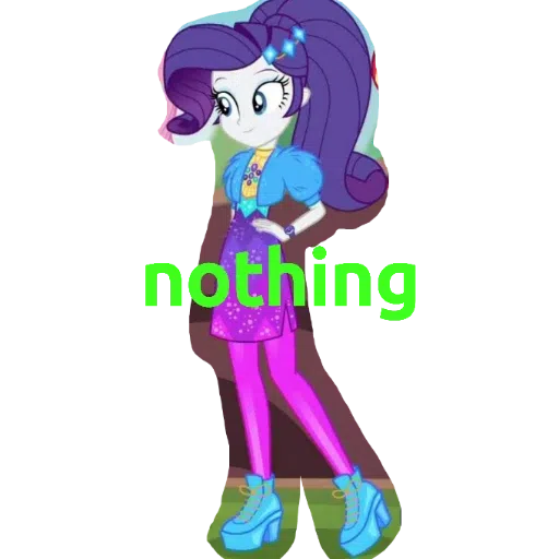 Rarity the stylist and trendy pony and equestria girl  - Sticker 22