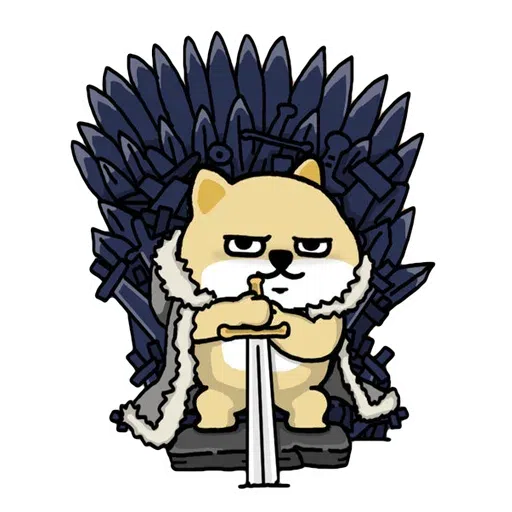 Fat shibu - Sticker 9