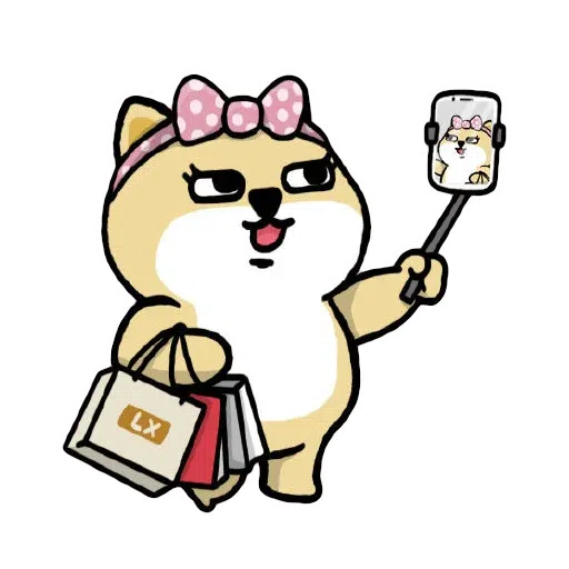 Fat shibu - Sticker 10