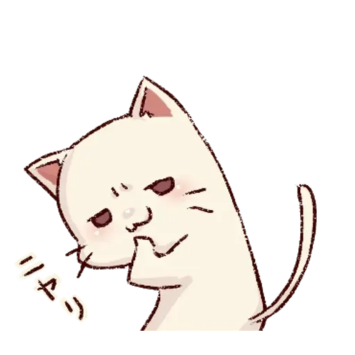 Frown cat 1 - Sticker 17