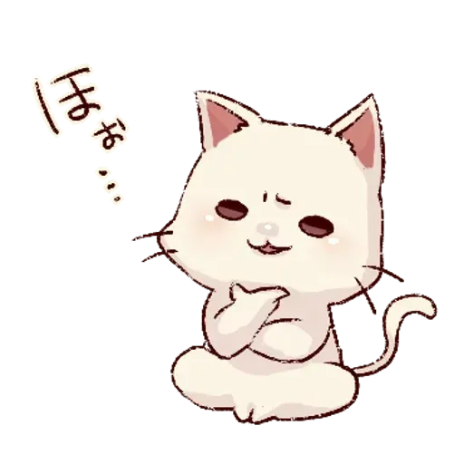 Frown cat 1 - Sticker 29