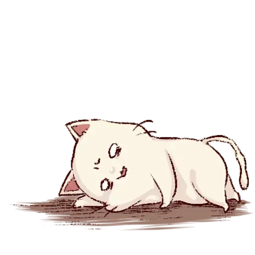 Frown cat 1 - Sticker 21