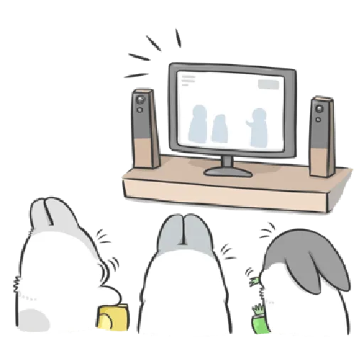 ㄇㄚˊ幾兔13  food, bye, relax - Sticker 18