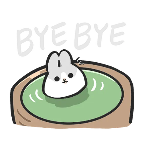 ㄇㄚˊ幾兔13  food, bye, relax - Sticker 16