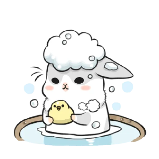ㄇㄚˊ幾兔13  food, bye, relax - Sticker 20
