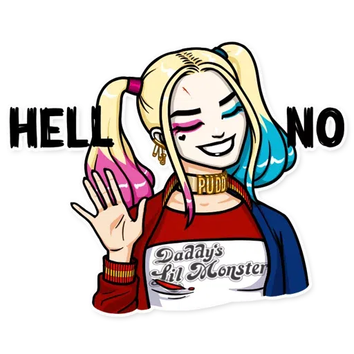 小丑女 - Sticker 21