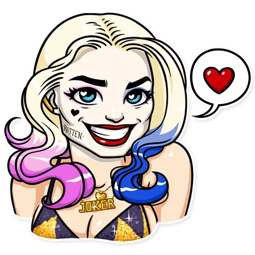 小丑女 - Sticker 14