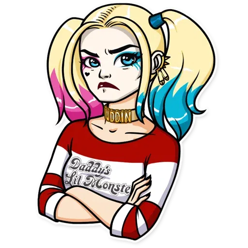 小丑女 - Sticker 19