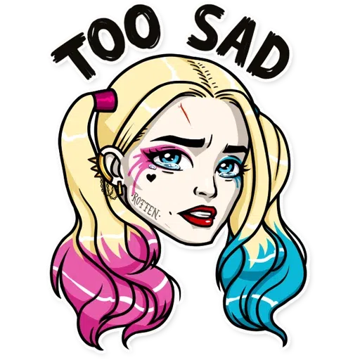 小丑女 - Sticker 20