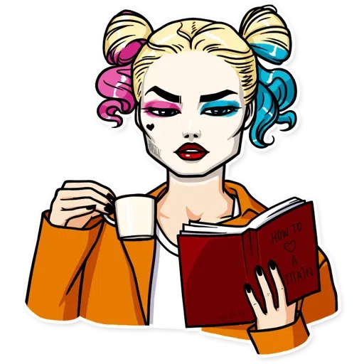 小丑女 - Sticker 22
