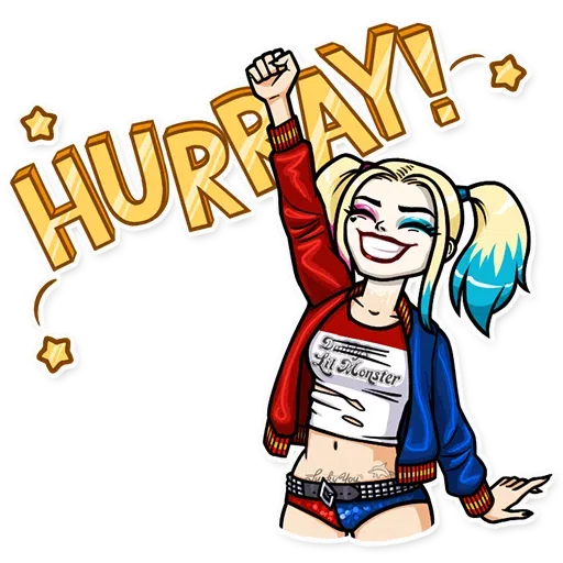 小丑女 - Sticker 18