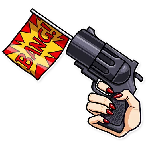 小丑女 - Sticker 11